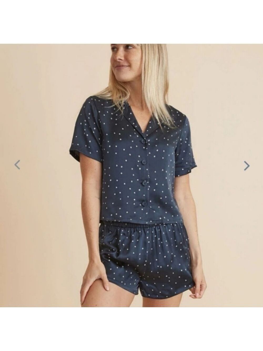 MARINE layer washable silk SS top - Picture 3 of 4